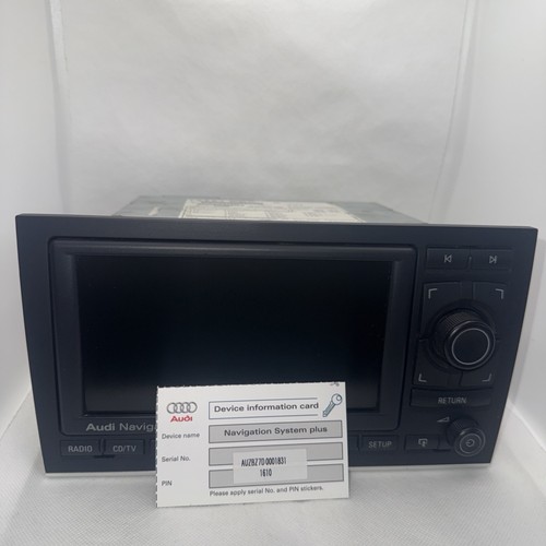 Audi 2006 radio sat nav - radio,