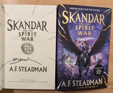 A F STEADMAN SIGNED SKANDAR