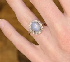 18ct Gold & platinum Natural