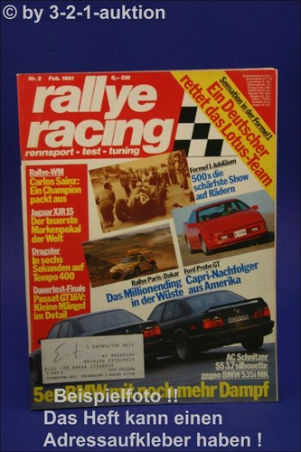 Rally racing ford probe - racing,