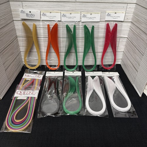 Quilling paper strips lot - quilling,