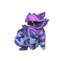 Droopy Cat (Trippy Glow Edition) | Vinyl Art Toy | Mighty Jaxx Art Collectibles