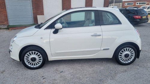 Fiat 500 lounge white - 1.2,