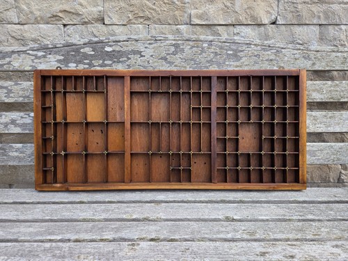 Wooden printers letterpress - wooden,