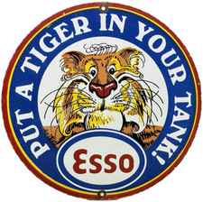 VINTAGE ESSO GASOLINE