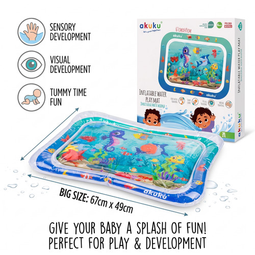 Large inflatable baby water - inflatable,