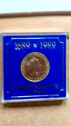 1989 two pound coin - pound, £2