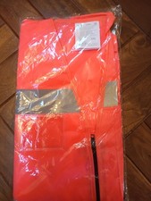 HI VIZ ZIPPED WAISTCOAT PINK