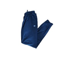 Champion Tracksuit Bottoms Size Large Black Cotton Pants