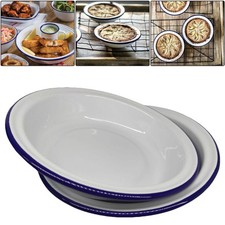 Falcon Enamel Round Pie Dish -