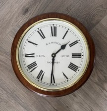 Vintage Thornaby Railway Clock