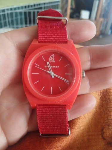 Mens red spinnaker - spinnaker, watch