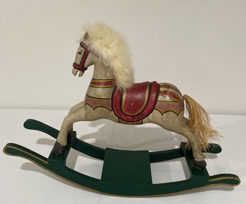 Vtg collectible wooden - collectible, rocking