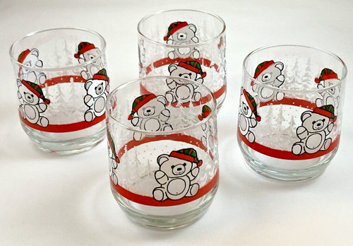 Vintage 1980s libbey christmas - 1980s,
