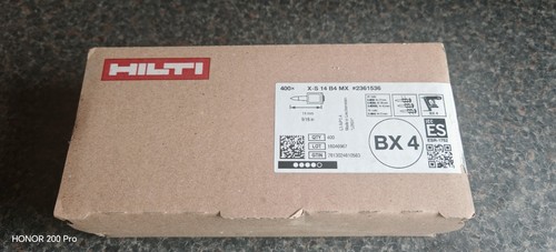 Hilti bx4 nails 14mm 400 - bx4, pack