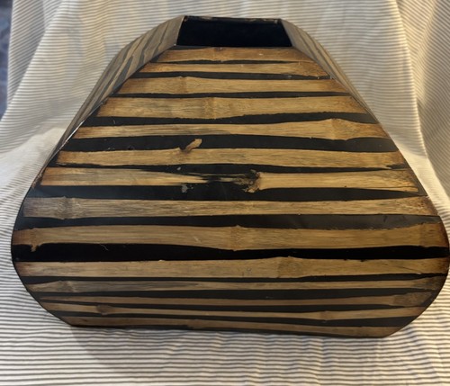 Split bamboo striped - split, vase