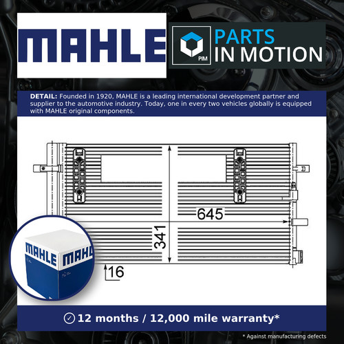 Air con condenser fits audi - con,