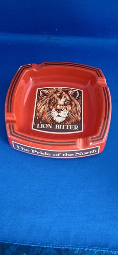 Lion bitter ceramic - lion, ashtray