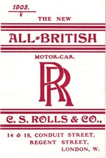 ROLLS-ROYCE ~ 1905 Motor Cars
