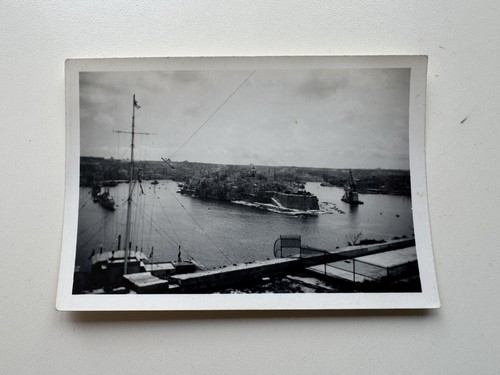 Vintage photo grand harbour - vintage,