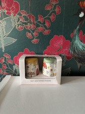 Bn Cath Kidston Salt & Pepper Shakers  Mushroom Toadstool Set