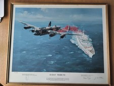 D Day Tribute Signed Print