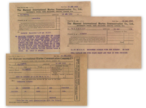 Titanic 1912 marconi wireless - titanic,