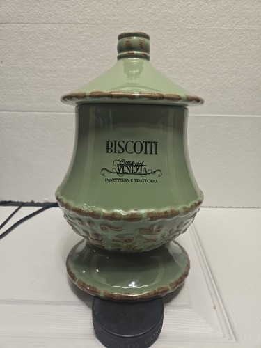 Biscotti green cookie - cookie, jar