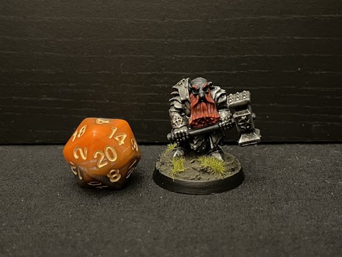 Dark dwarf warrior - dark,