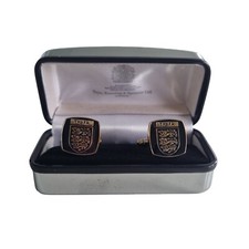 Toye, Kenning & Spencer The FA England Cufflinks Boxed (Tarnished Due To Age)