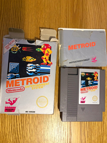 Nintendo nes metroid action - nes,