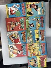 9 Beano and Dandy albums 1974,1980,1981,1983