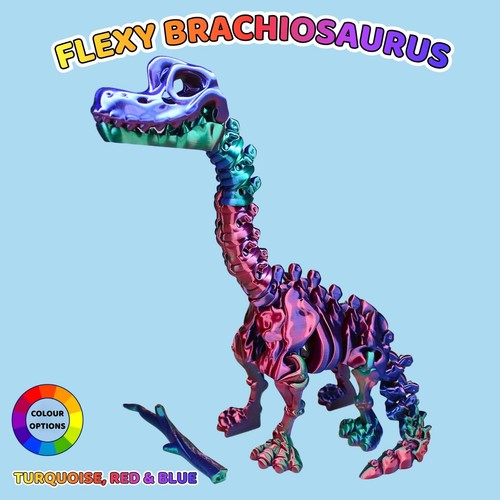 Articulated brachiosaurus - articulated,