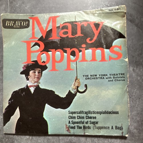 Mary poppins 7inch vinyl - poppins,