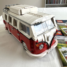 LEGO CREATOR 10220 Volkswagen T1 Camper Van, complete + Instructions Excellent