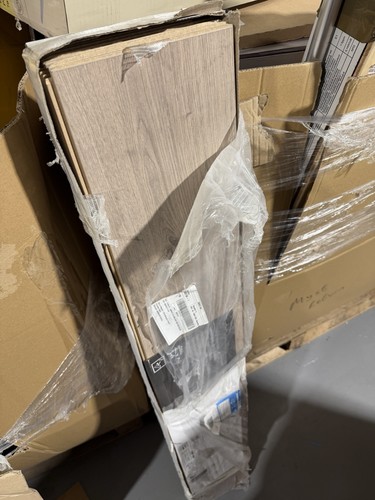 Grey oak laminate plank - grey,