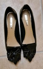 Miss K G patent Black Shoes Size Uk 6 Eu 39