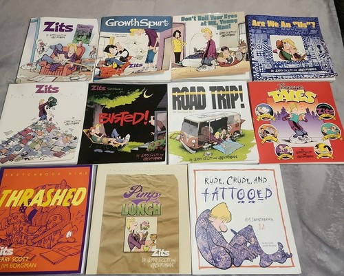 Zits sketchbook 12 lot - &,