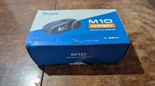 Sena Parani M10 Motorcycle Bluetooth Headset Communication Device - Wired Mic...