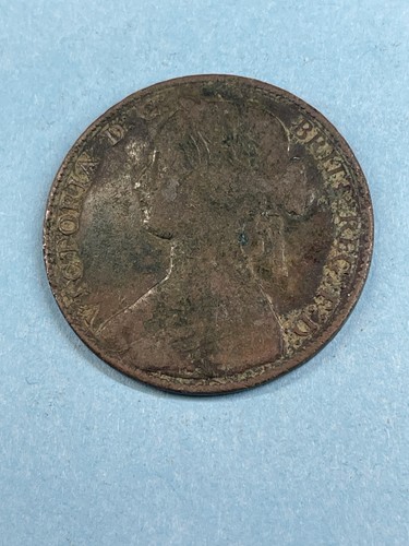 1860 victoria penny - 1860,