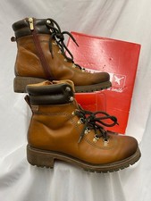 PIKOLINOS ladies side zip boots tan size 5 CG N12
