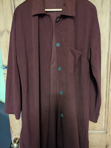 Burgundy corduroy coat - burgundy,