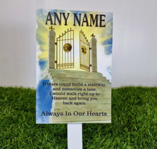  Memorial Plaque Personalised