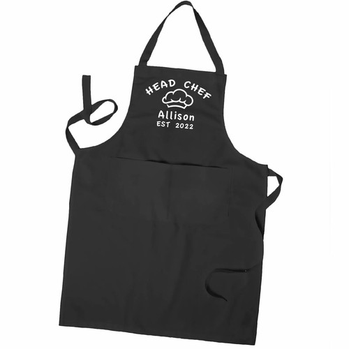 Personalised head chef - personalised, apron