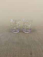 NEXT Daisy set of 4 tumbler glasses/home Kitchen Picnic Toddler Nursery Glass