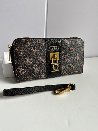 Guess wallet monogram zip - wallet,