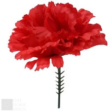 Carnation Picks Artificial Corsage Florist Funeral Tribute 20, 72, 144, 432 