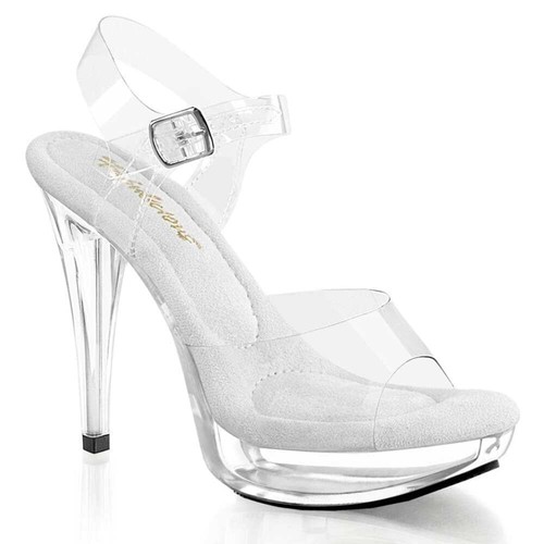 Pleaser cocktail 508 clear - pleaser,
