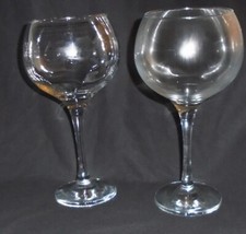 Balloon Gin Large Glasses Extra Tall x 2 G&T Cocktail Glass Classic Stem vgc