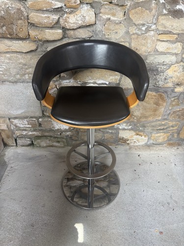Bar stool dark brown - bar,